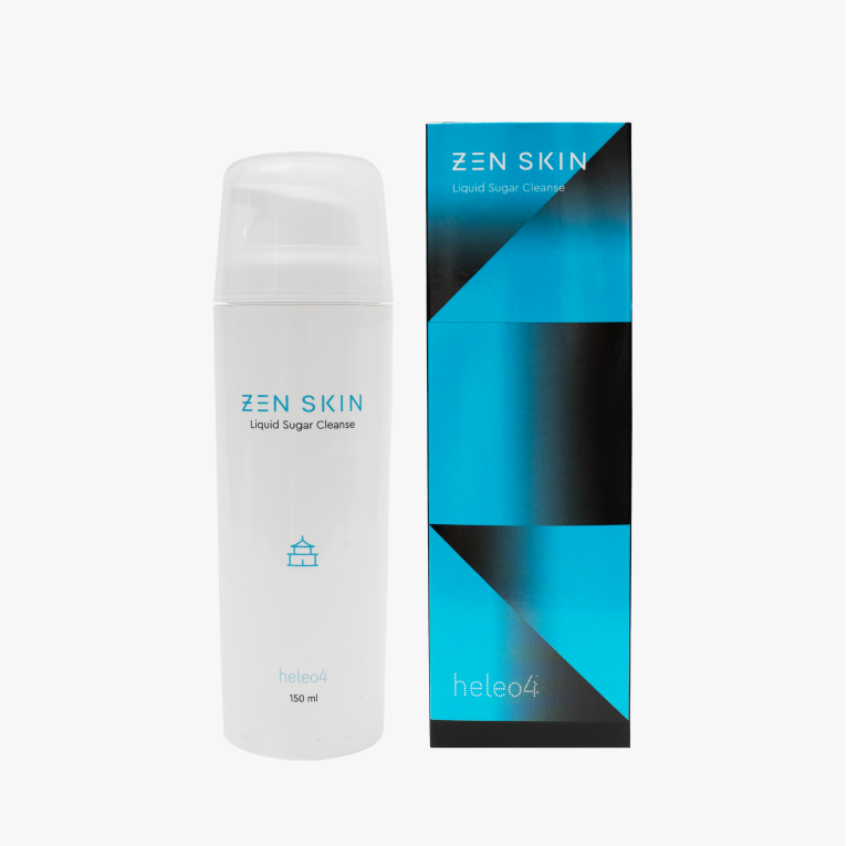 Гелео4 Гель для очищения жирной и комбинированной кожи (HELEO4 ZEN SKIN Liquid Sugar Cleanse)