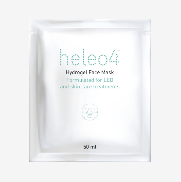 Гелео4 Гидрогелевая маска для кожи лица (HELEO4 Hydrogel Face Mask)