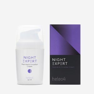 Гелео4 Ночной омолаживающий крем для лица с пептидами и циркадной поддержкой кожи (HELEO4 NIGHT EXPERT Peptide & Circadian Cream)