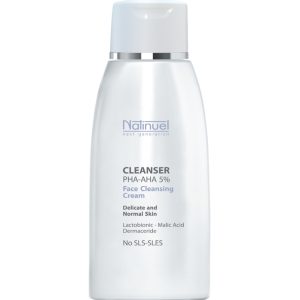 Натинуэль Очищающий гель с гидрокислотами 5% (Cleanser PHAs-AHA 5%)
