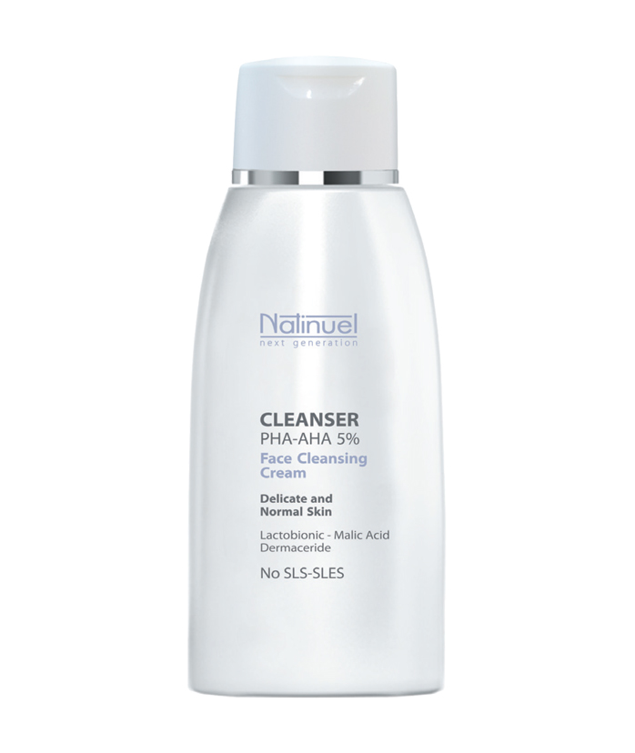 Натинуэль Очищающий гель с гидрокислотами 5% (Cleanser PHAs-AHA 5%)