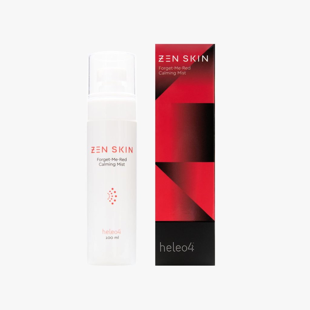 Хелео4 Тонер-мист для лица успокаивающий (HELEO4 ZEN SKIN Forget-Me-Red Calming Mist)